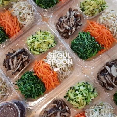 Bibimbap 5 Toppings & Sauce Kit