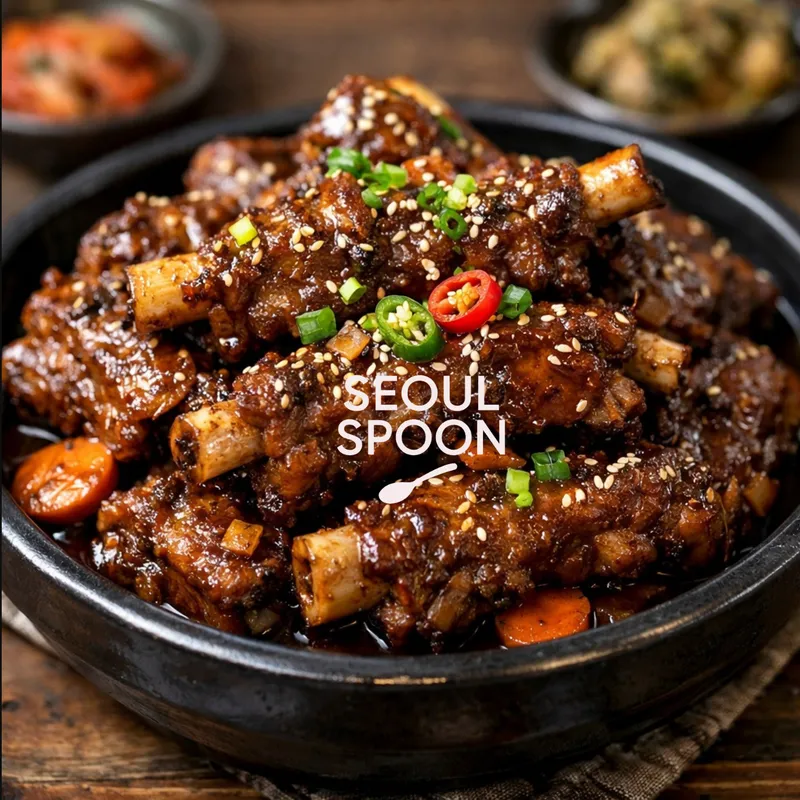 Soy Sauce Braised Pork Ribs